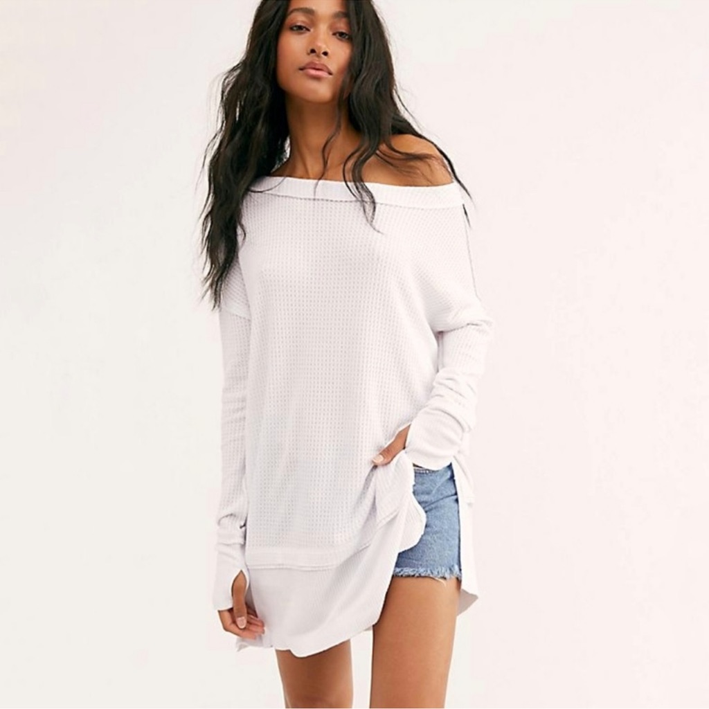 Free People North Shore Long Sleve Thermal - Large